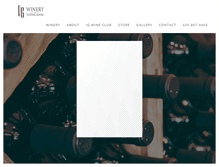 Tablet Screenshot of igwinery.com